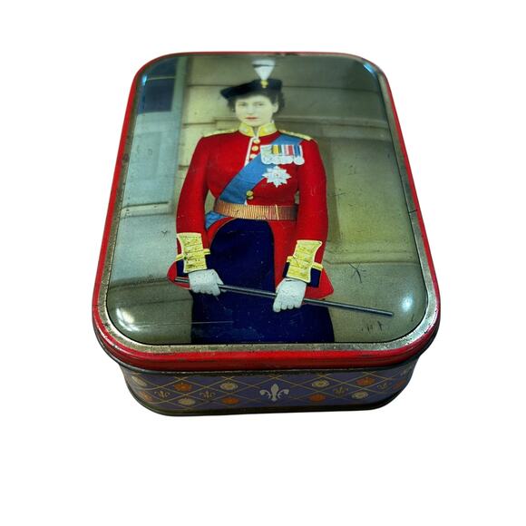 Queen Elizabeth II Coronation Tin 1953 Sharps Super-Kreem Toffee Box - Picture 5 of 9